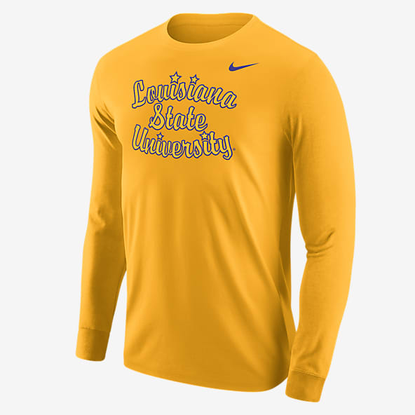 Yellow Long Sleeve Shirts. Nike